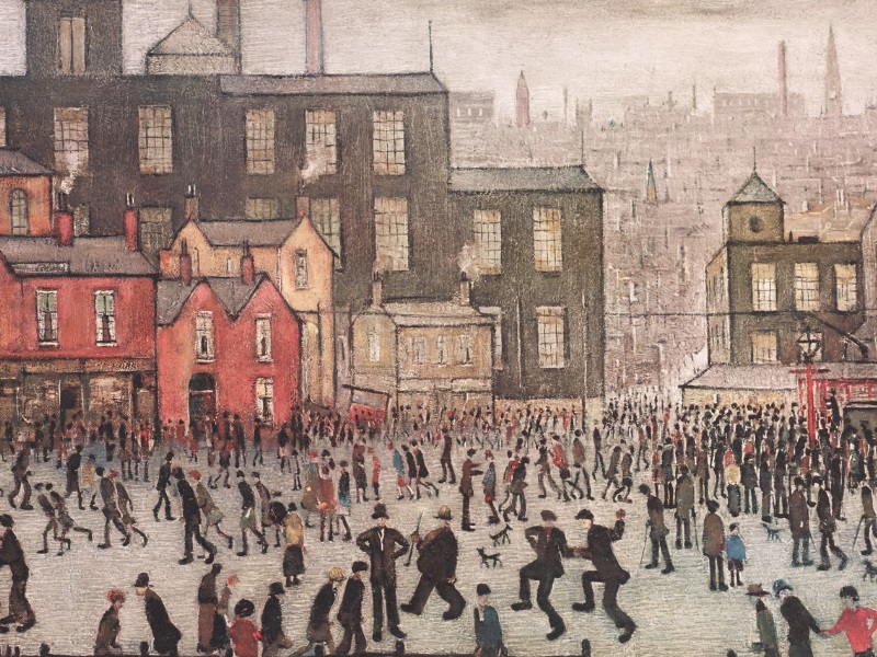 L.S. Lowry Exhibition at Whitewall Lichfield at Whitewall Galleries